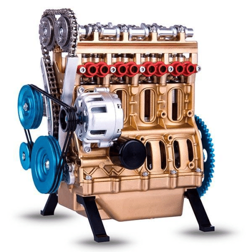 4 Cylinder Car Engine Kit Model