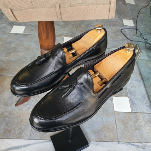 Bojo Giotto Black&Brown Leather Loafer