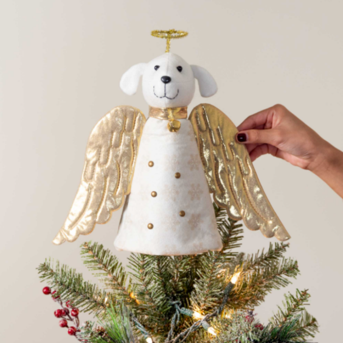 🔔A ‘Christmas Miracle’ Golden Angel Dog