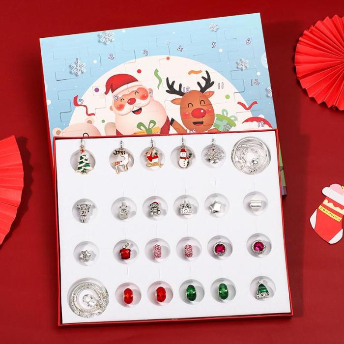 DIY Bracelet - Advent Christmas Countdown Calendar🎁
