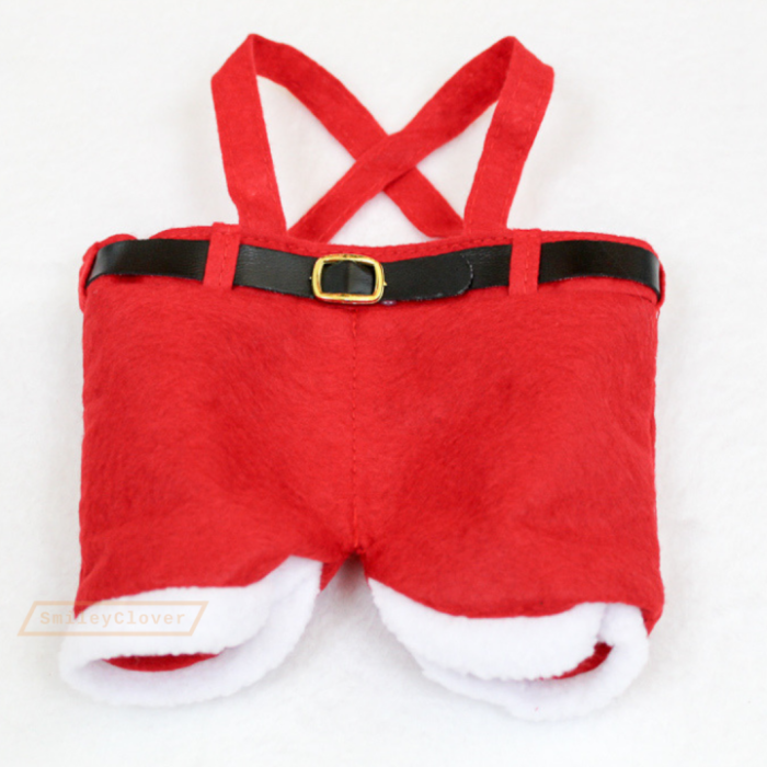 Santa Pants Style Gift and Treat Bags For Christmas Decor