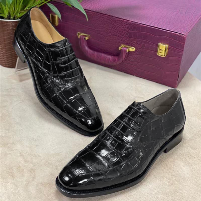 Genuine Leather Male Business Formal Dress Shoes
