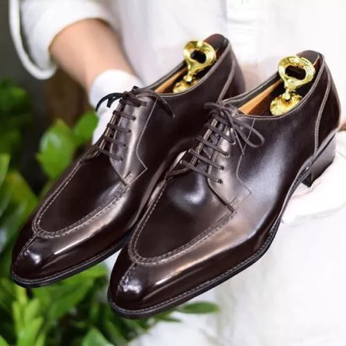 Men Classic Oxford Split Toe Dress Shoes