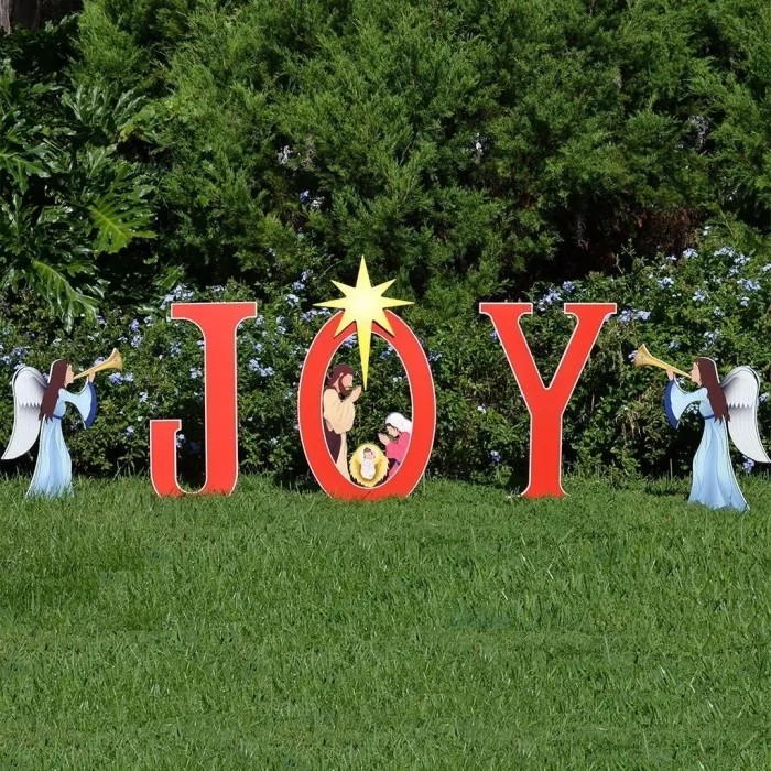 🎉🎉Early Christmas Sale 50% OFF NOW🎉Outdoor Nativity Scene,Christmas Nativity Set