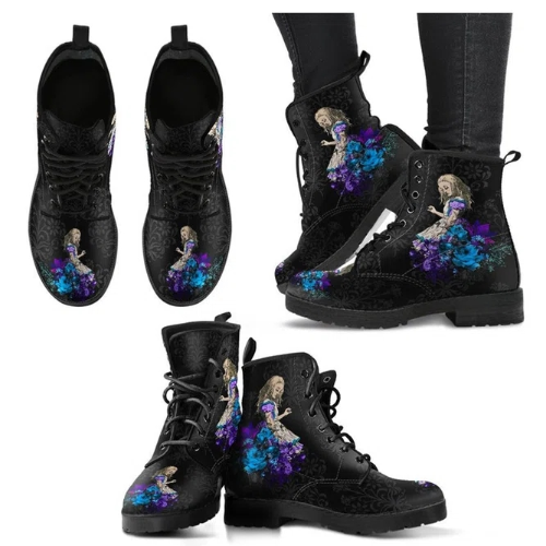 Casual Alice Flower Martin Boots