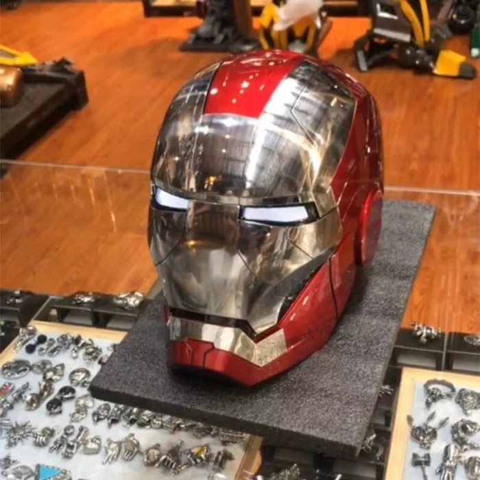 LAST DAY 50% OFF-IRON MAN MK5 HELMET WITH ADVANCED MOTORIZED FACE PLATES