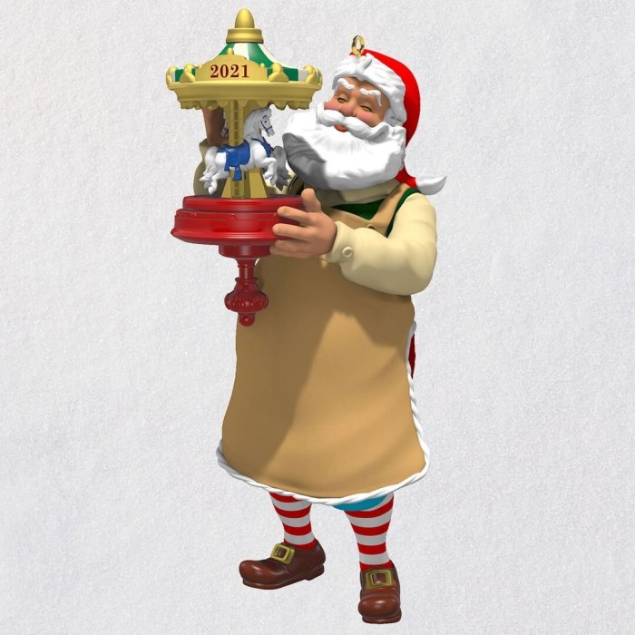 Toymaker Santa 2021 Ornament