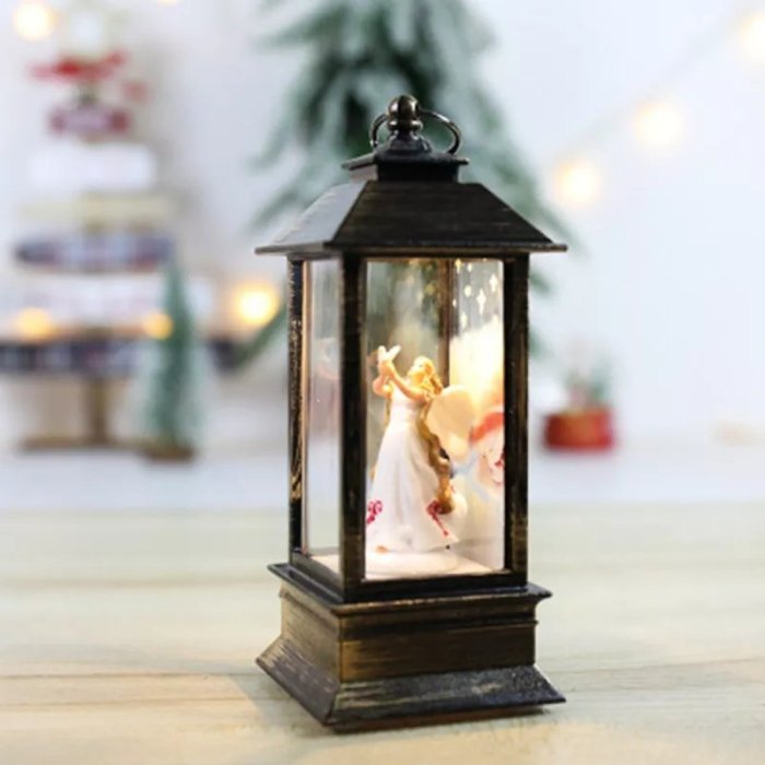 🎅(CHRISTMAS PROMOTION-50% OFF) Color LED Christmas Crystal Lantern Lights