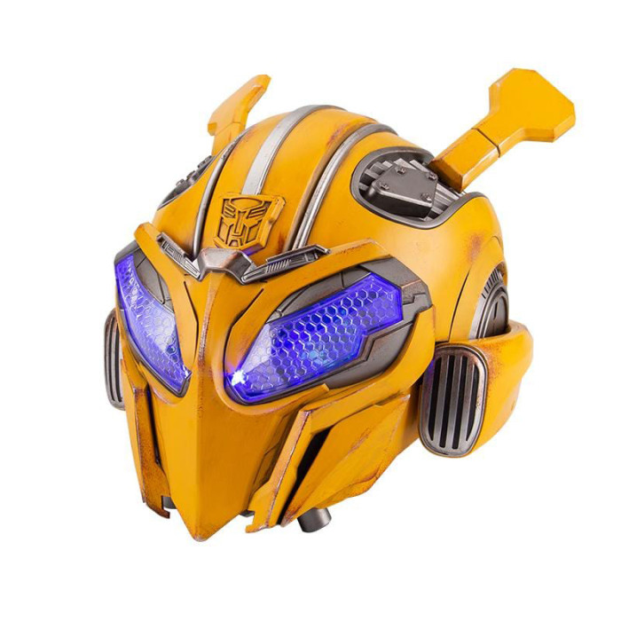 Last Day 50% OFF - Wearable Bumblebee Helmet / Speaker Life Size Voice Control & 2.4G Remote Control Standard Version