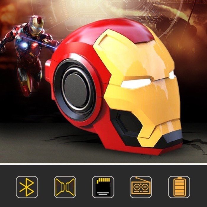 portable speaker bluetooth Iron Man / Bumblebeel