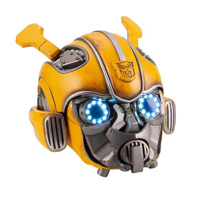 Last Day 50% OFF - Wearable Bumblebee Helmet / Speaker Life Size Voice Control & 2.4G Remote Control Standard Version