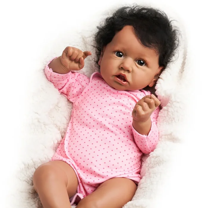 22'' Kids Reborn Lover Chaya Reborn Baby Doll Girl Toy with Coos and  Heartbeat 