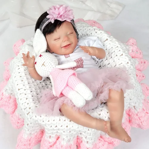 [Realistic Handmade Gifts]20  Theresa Truly Baby Girl Doll with Coos and ''Heartbeat''