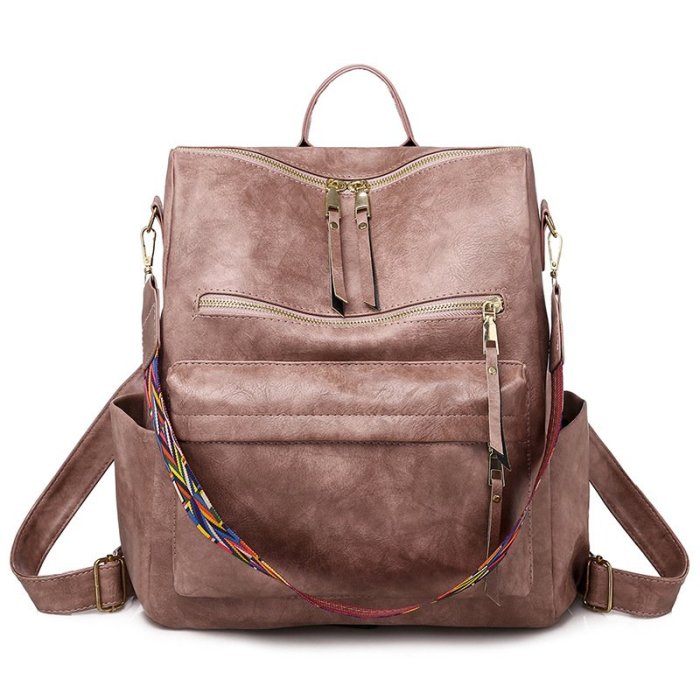 Gabrielle Vegan Leather Backpack