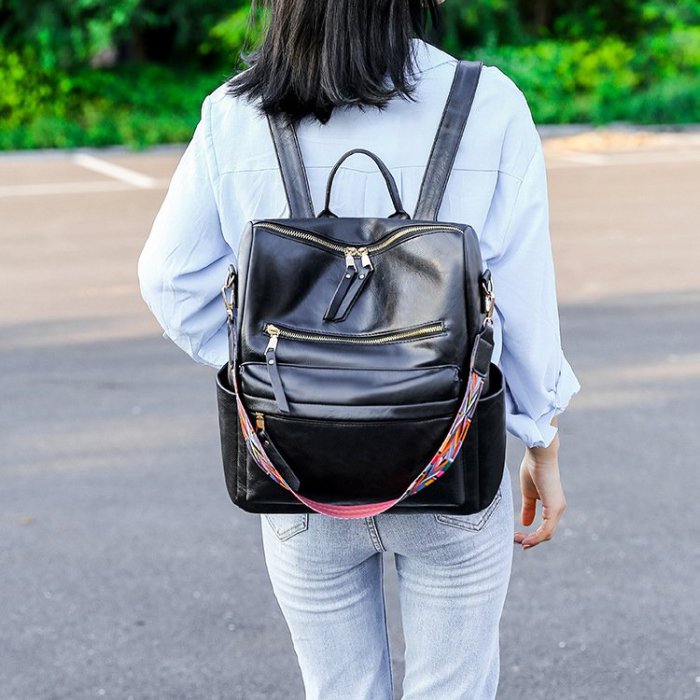 Gabrielle Vegan Leather Backpack