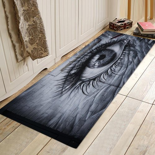 Big Eyes Pattern Anti-slip Floor Mat Carpet