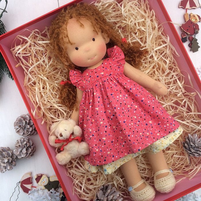 LAST DAY 60% OFF🎁The Best New Year Gift -Artist Handmade Waldorf Doll👧