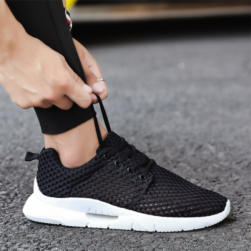 New Men's Casual Breathable Mesh Trendy Sneakers -^