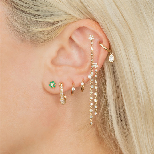 Mini Petal Stud Earrings