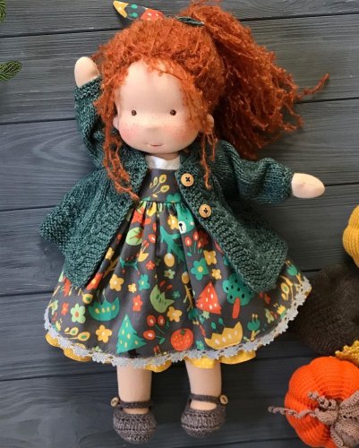 LAST DAY 60% OFF🎁The Best Gift for Christmas-Artist Handmade Waldorf Doll👧