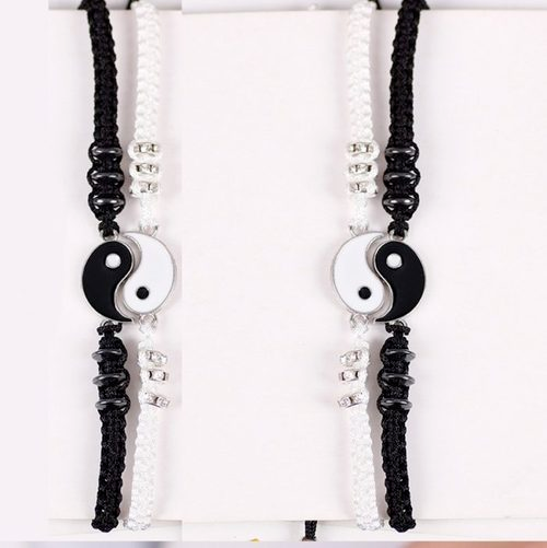 Personalized Chinese Tai Chi Couple Bracelets Sets