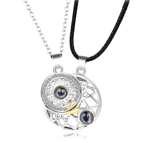 Sun And Moon Couple Necklace