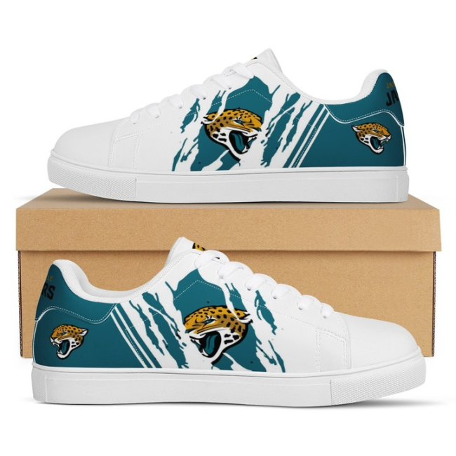 New NFL team printed white low upper sneakers sports casual sneakers-1