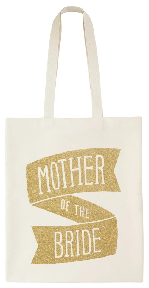 Mother Wedding Bag - Bridal Party Tote - Mother of the Bride - Wedding Tote Bag - Mother of the Bride Glitter Tote Bag - bachelorette party