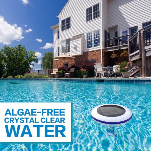 ⏰ Special Offer ⏰ No More Green Solar Pool Ionizer