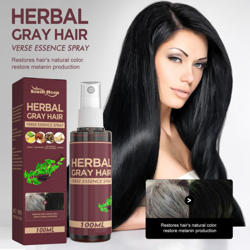 South Moon-Herbal white to black black hair liquid-Polygonum multiflorum herb essence moistens hair and protects white hair
