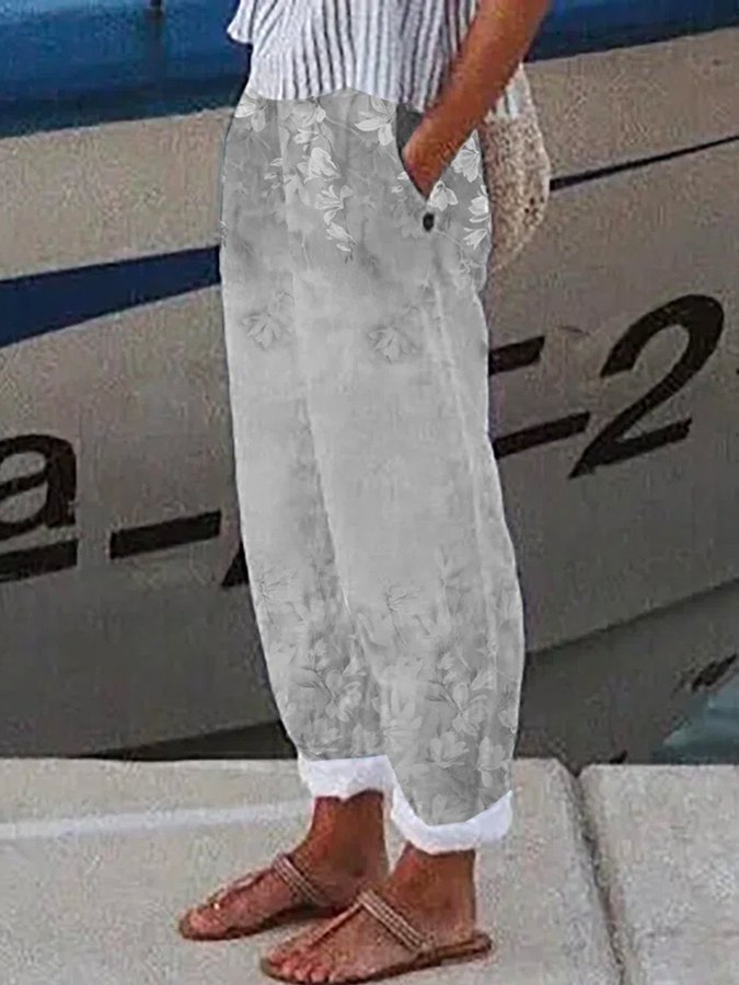 Women's Floral Print Lounge Pants