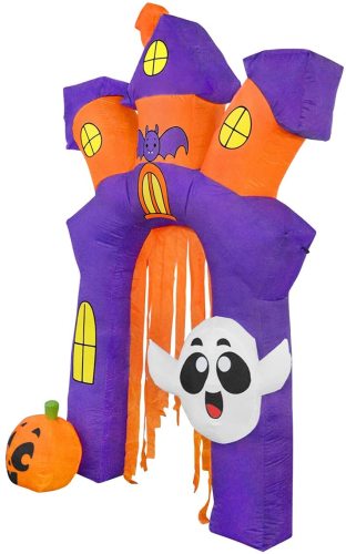 8.5 FT Tall Halloween Inflatable Twisted Castle Archway