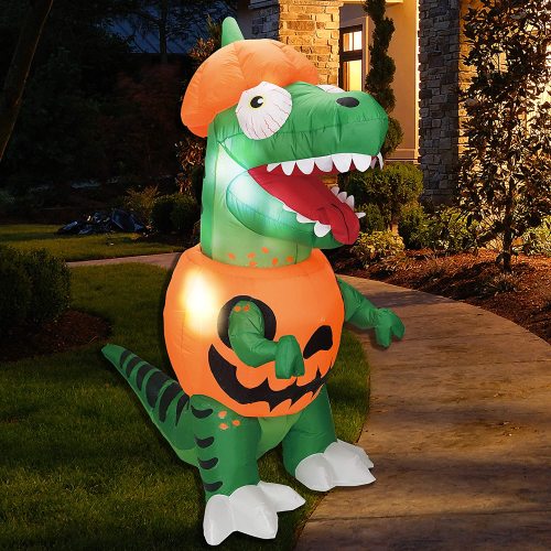 Halloween Large Dinosaur Inflatable (6 ft)