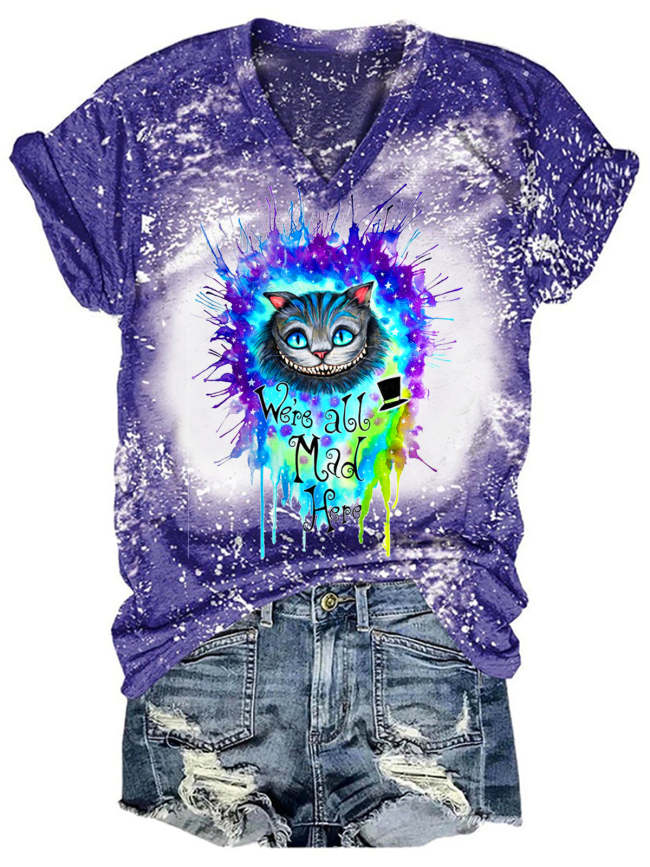 Cheshire Cat Tie Dye Shirt