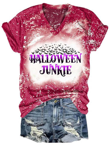 Halloween Junkie Tie Dye Shirt