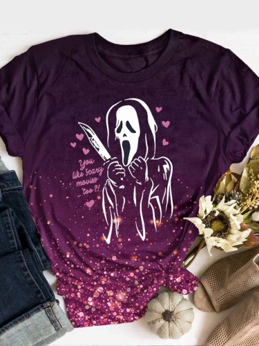 You Love Scary Movies Too Halloween T-shirt