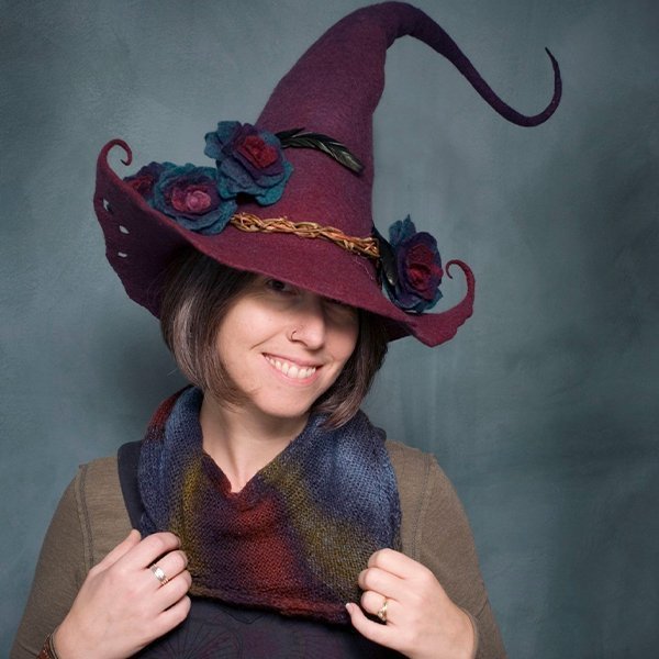 🔥 Last Day Promotion 50% OFF 🔥Halloween Party Felt Witch Hats