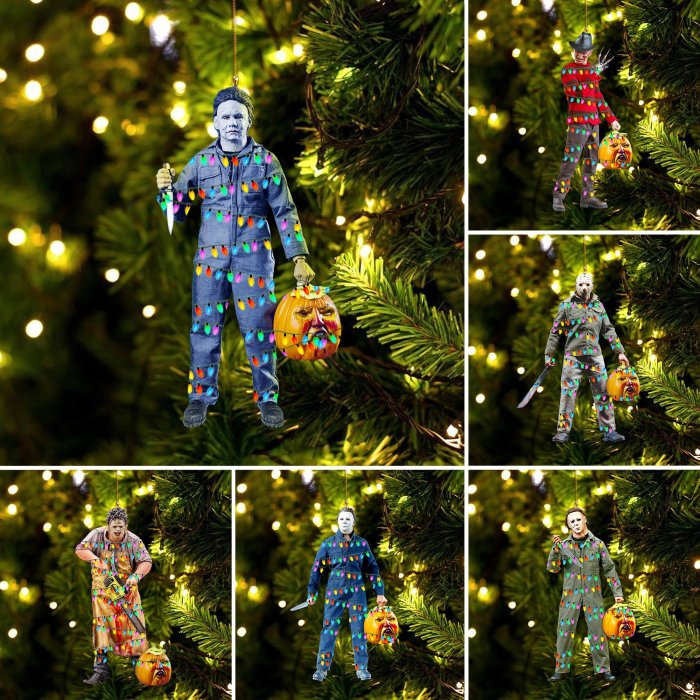 🔥TODAY 45% OFF🔥Horror Villains Led Lights Ornament Collection 02