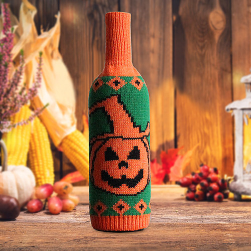 Halloween Party Decoration Wine Bottle Set