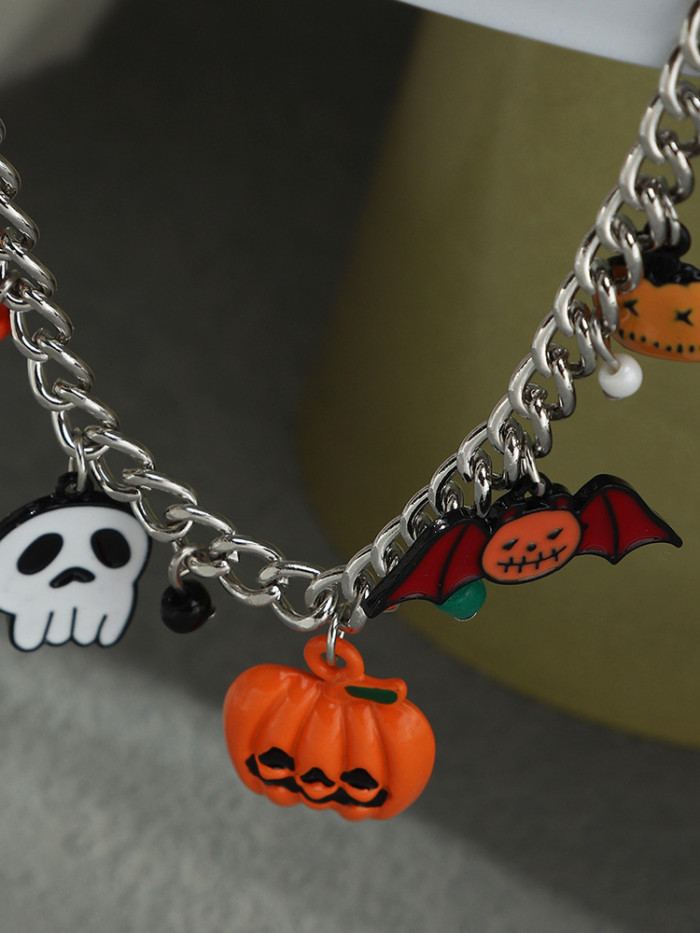 Lovely Halloween Elements Pendant Necklace