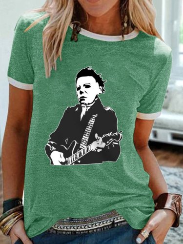 Vintage Michael Myers Print T-Shirt