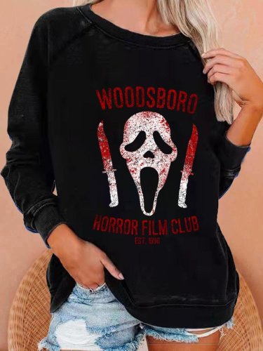 Women's Woodsboro Horror Film Club Sweatshirt