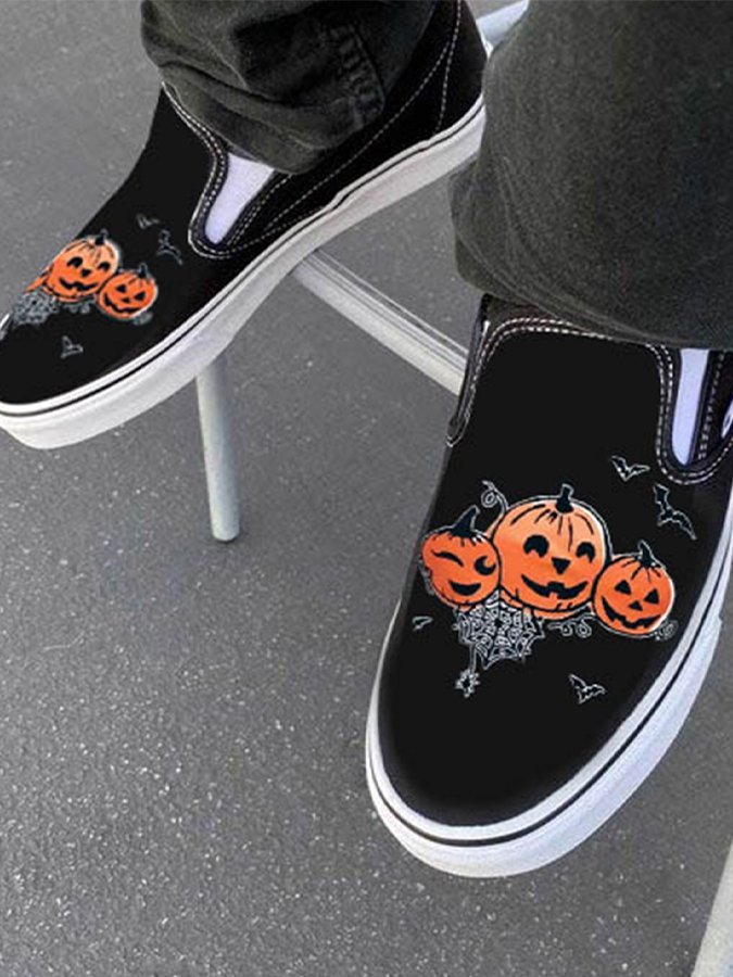 Halloween Pumpkin Unisex casual shoes