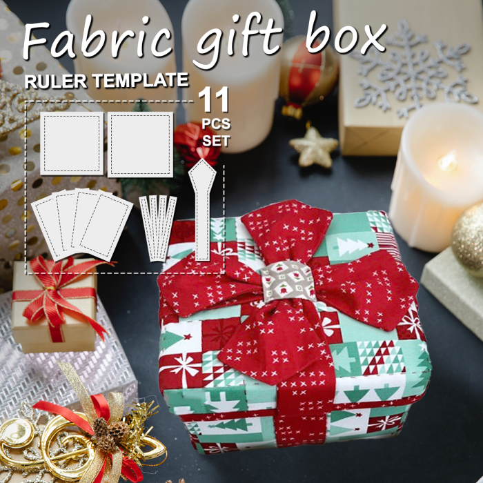 Fabric Gift Boxes Quilting Set  —With  Tutorial