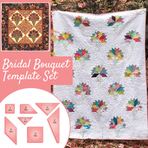 Bridal Bouquet/Nosegay Book & Template Set (7PCS) + Manual