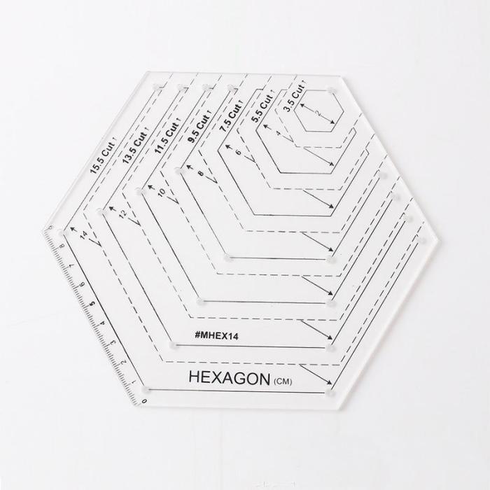 Hexagon Quilting Ruler-Hot Sale🔥