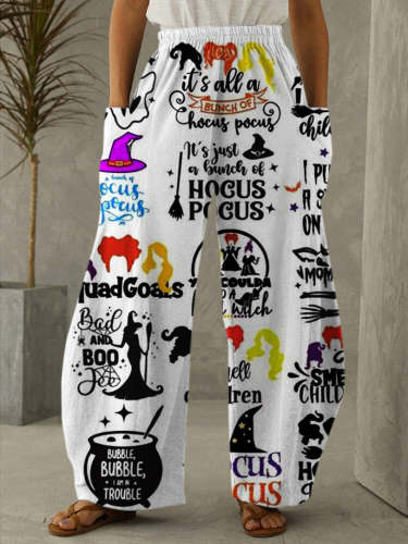 Sanderson Sisters Witch Print Pants
