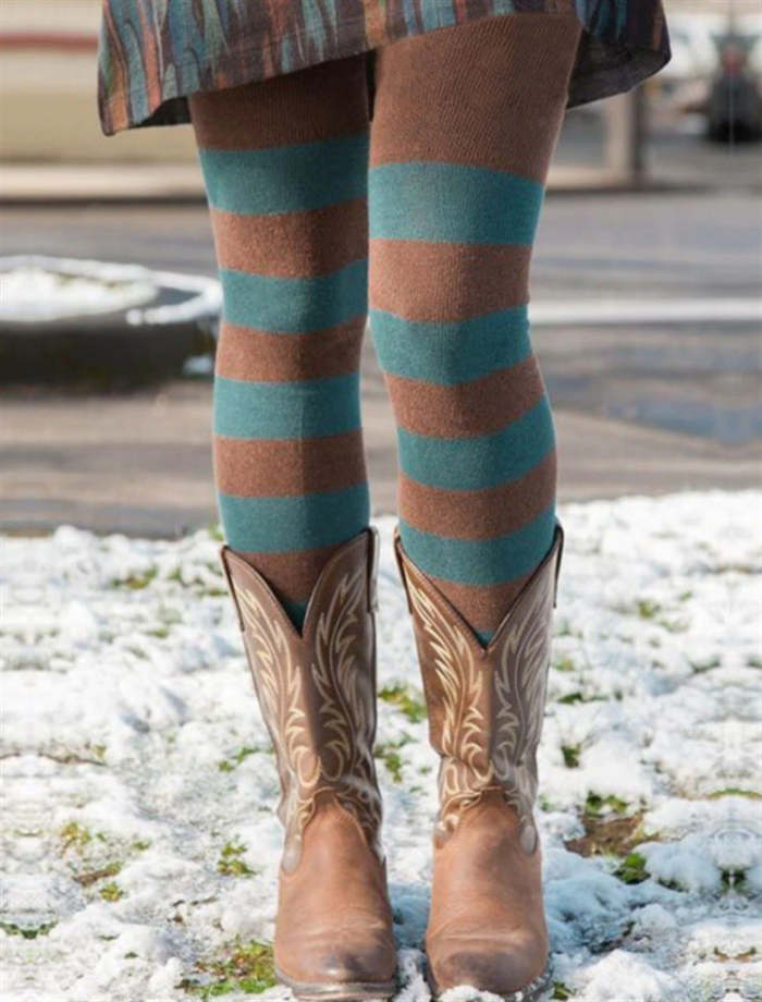 Women's Warm Christmas Cozy Knit Leggings
