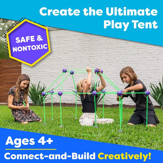 Kids Construction Fortress Building Kit