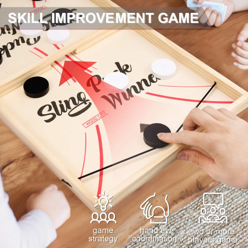 (🌲Early Christmas Sale- SAVE 48% OFF)Wooden Hockey Game(BUY 2 GET FREE SHIPPING)